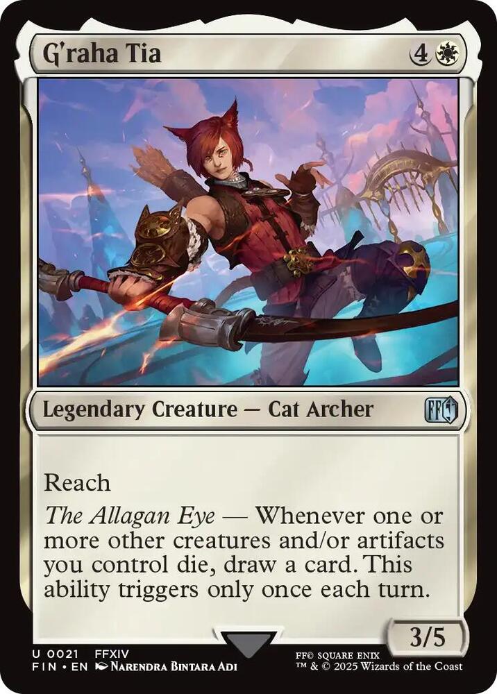 Image for G'raha Tia (21) - Magic: The Gathering