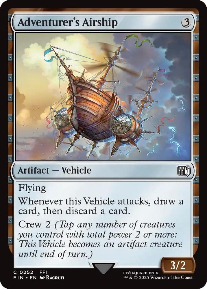 Image for Adventurer's Airship (252) (FIN) - Magic: The Gathering