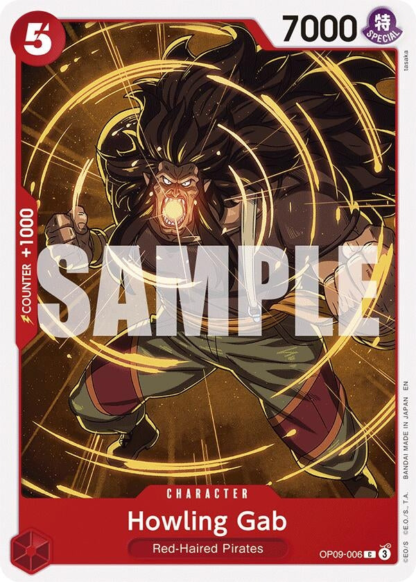 Howling Gab (Reprint) (OP09-006) (ST-23)