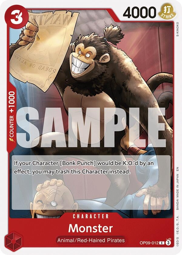 Monster (Reprint) (OP09-012) (ST-23)