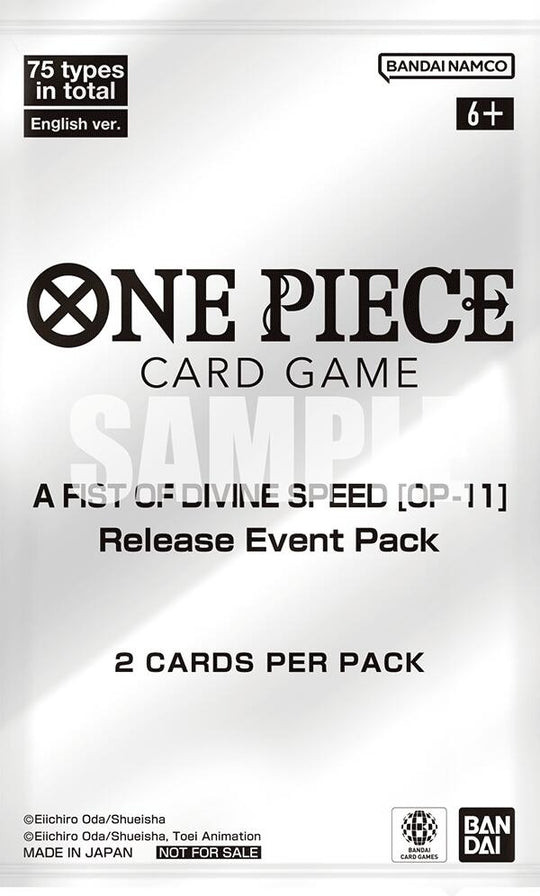 Image for A Fist of Divine Speed - Release Event Pack - One Piece Card Game