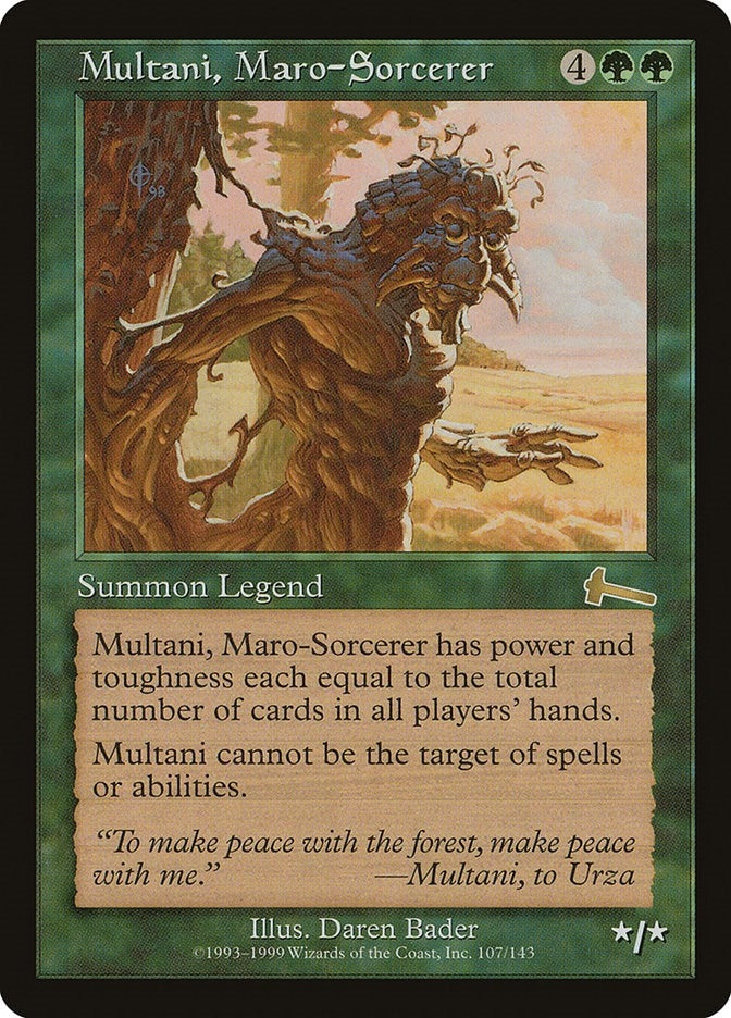 Image for Multani, Maro-Sorcerer (107) - Magic: The Gathering