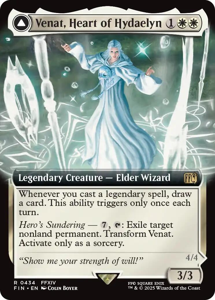 Image for Venat, Heart of Hydaelyn (Extended Art) (434) - Magic: The Gathering