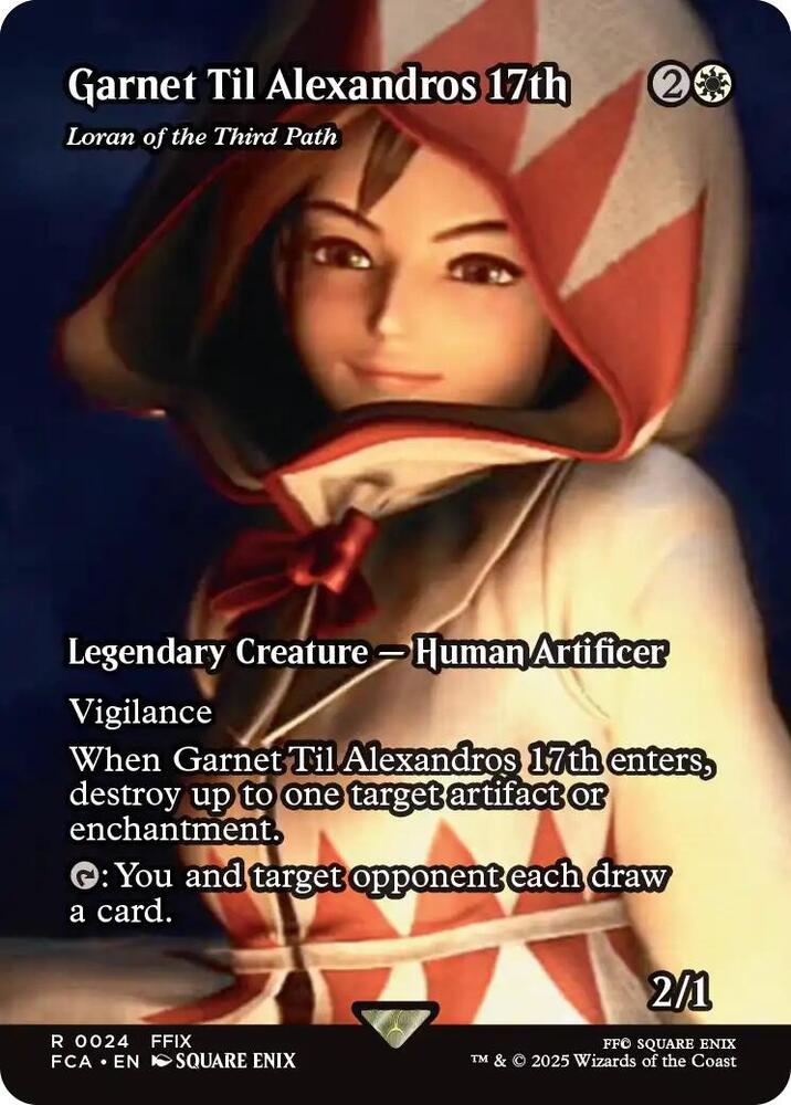 Image for Garnet Til Alexandros 17th - Loran of the Third Path (Showcase) (24) - Magic: The Gathering