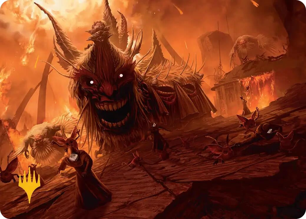 Image for The Final Days Art Card (Gold-Stamped Planeswalker Symbol) (6) - Magic: The Gathering