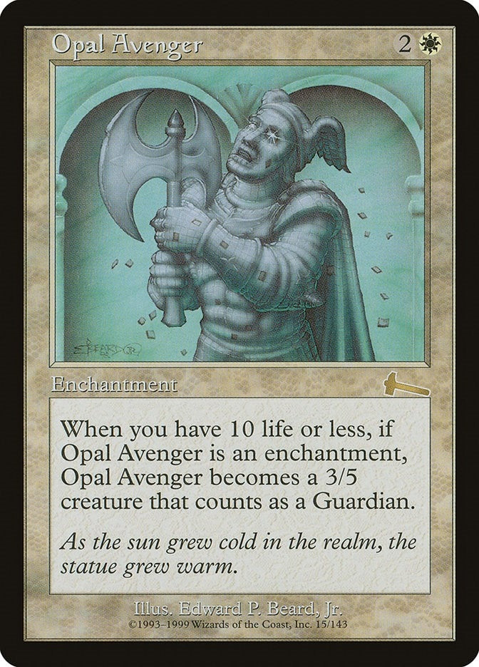 Image for Opal Avenger (15) - Magic: The Gathering