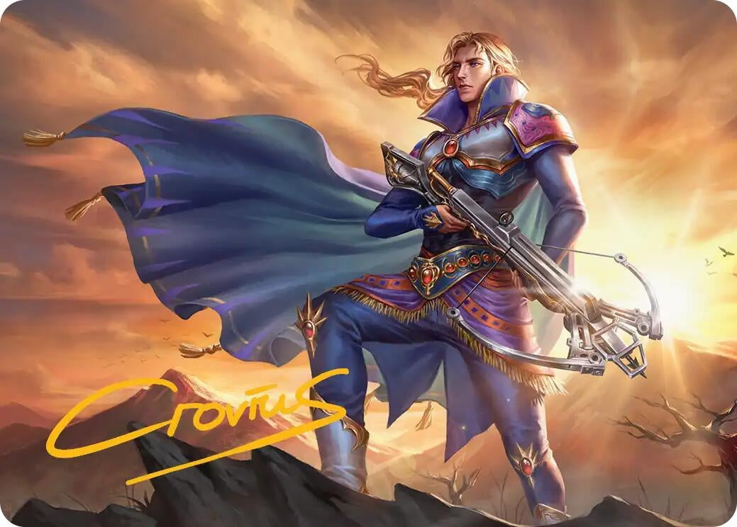 Image for Edgar, Master Machinist Art Card (Gold-Stamped Signature) (27) (ASFIN) - Magic: The Gathering