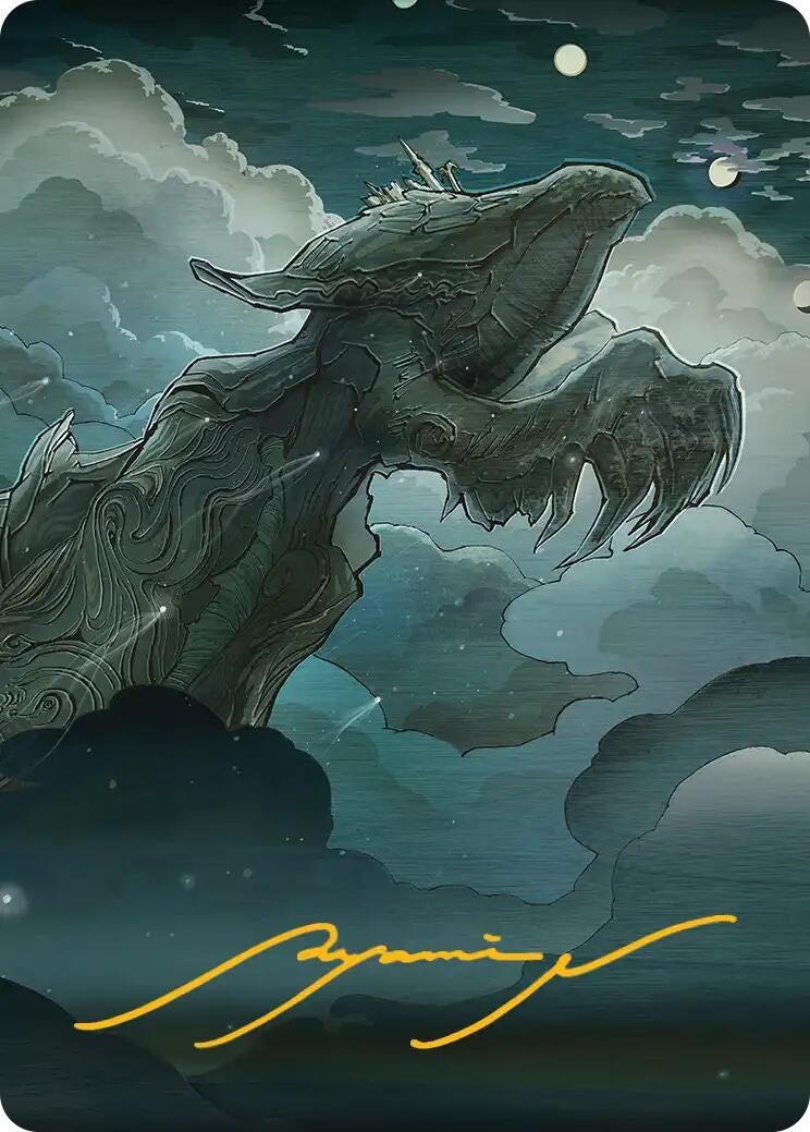 Image for Sin, Spira's Punishment Art Card (Gold-Stamped Signature) (36) - Magic: The Gathering