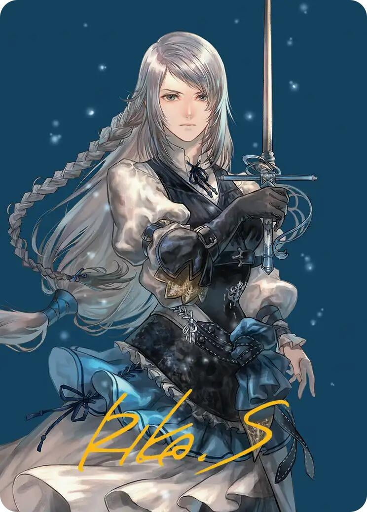 Image for Jill, Shiva's Dominant Art Card (Gold-Stamped Signature) (43) - Magic: The Gathering