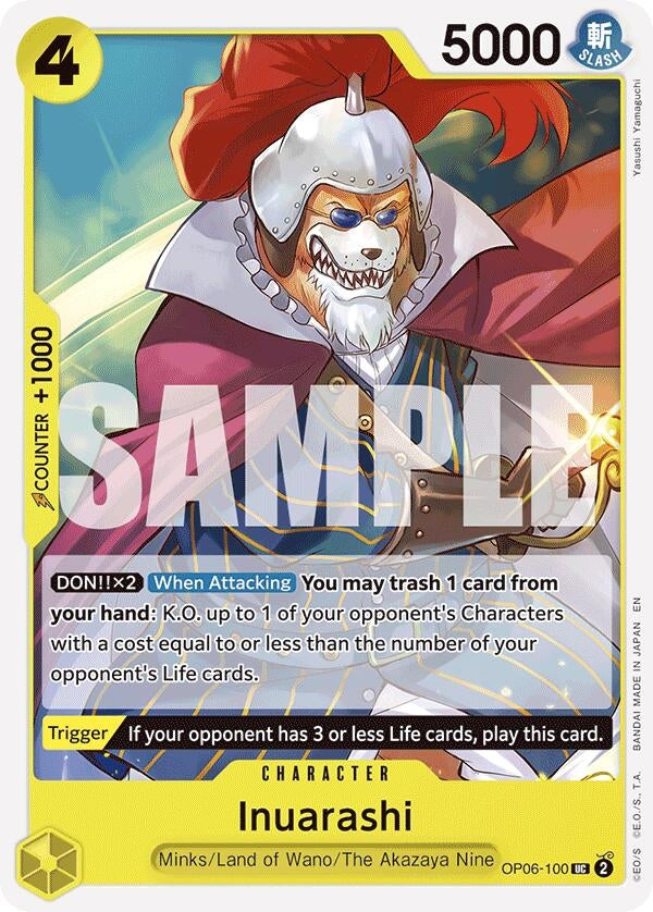 Inuarashi (Reprint) (OP06-100) (ST-28)