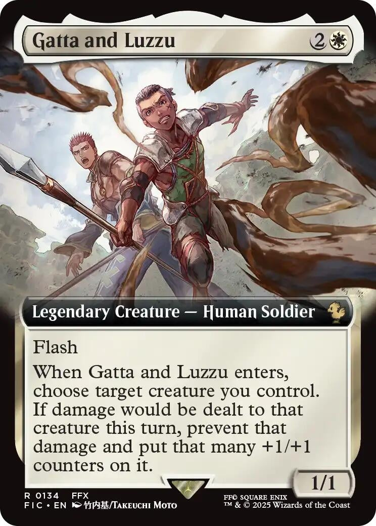 Image for Gatta and Luzzu (Extended Art) (134) - Magic: The Gathering