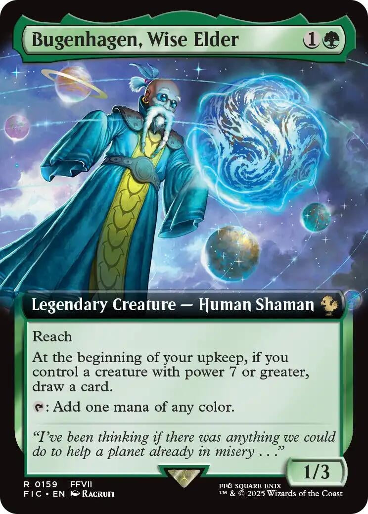 Image for Bugenhagen, Wise Elder (Extended Art) (159) - Magic: The Gathering