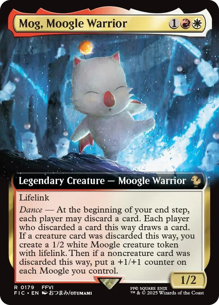 Image for Mog, Moogle Warrior (Extended Art) (179) - Magic: The Gathering
