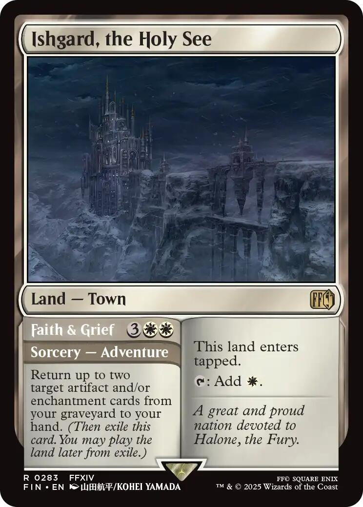 Image for Ishgard, the Holy See (283) - Magic: The Gathering
