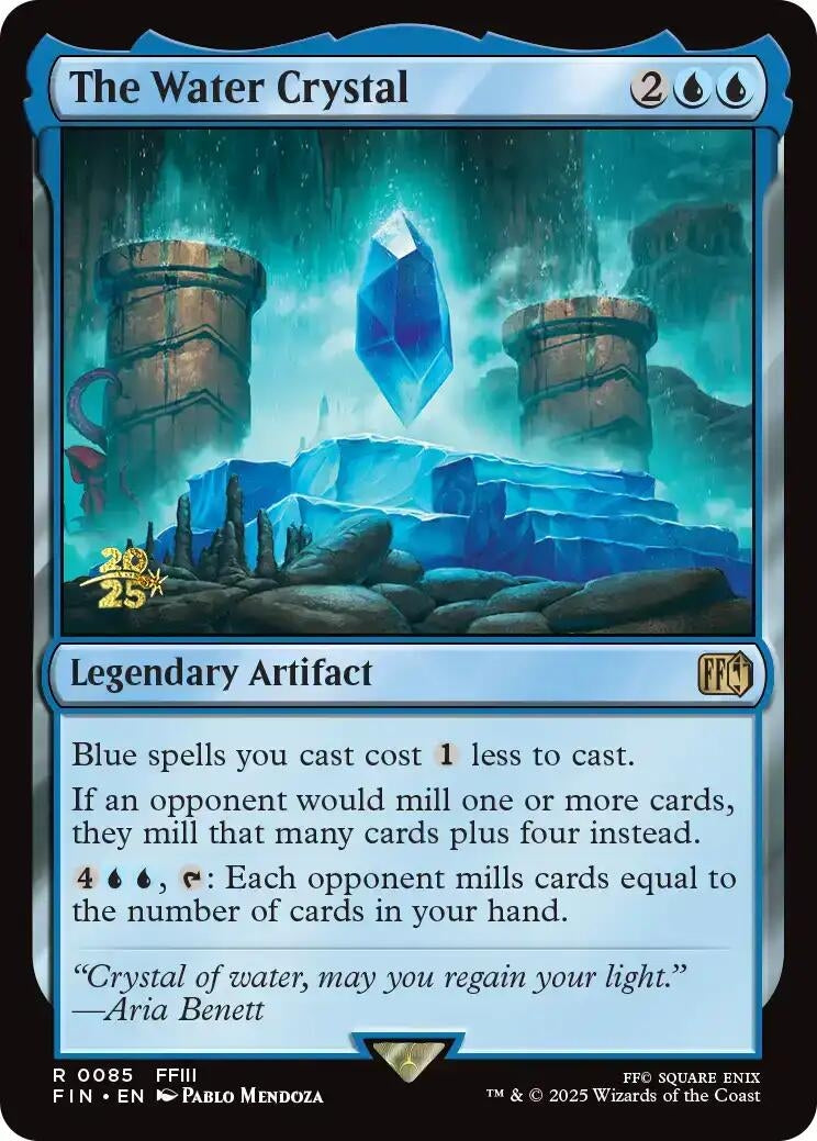 Image for The Water Crystal (85) - Magic: The Gathering