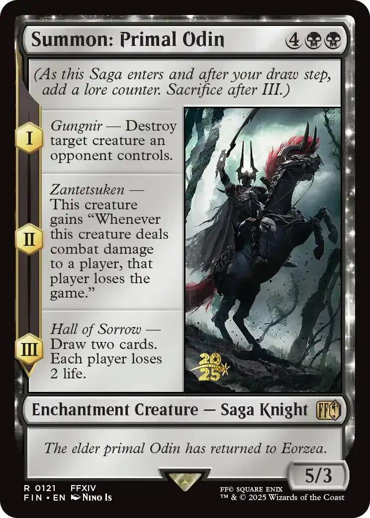 Image for Summon: Primal Odin (121) - Magic: The Gathering