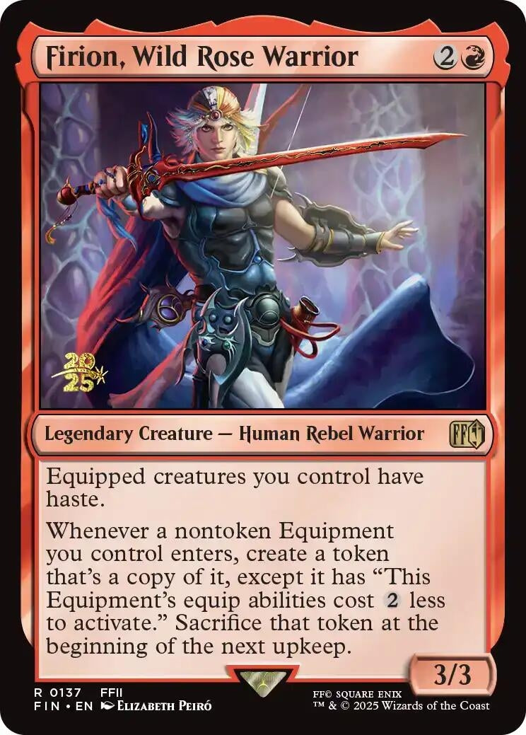 Image for Firion, Wild Rose Warrior (137) - Magic: The Gathering