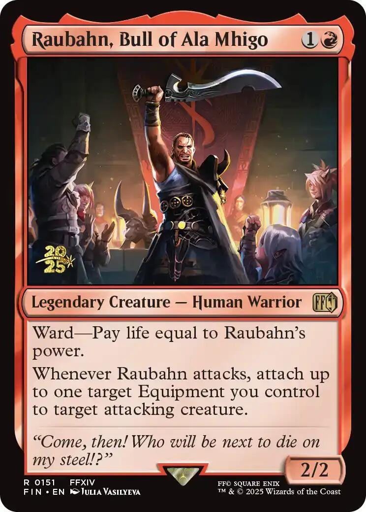 Image for Raubahn, Bull of Ala Mhigo (151) - Magic: The Gathering