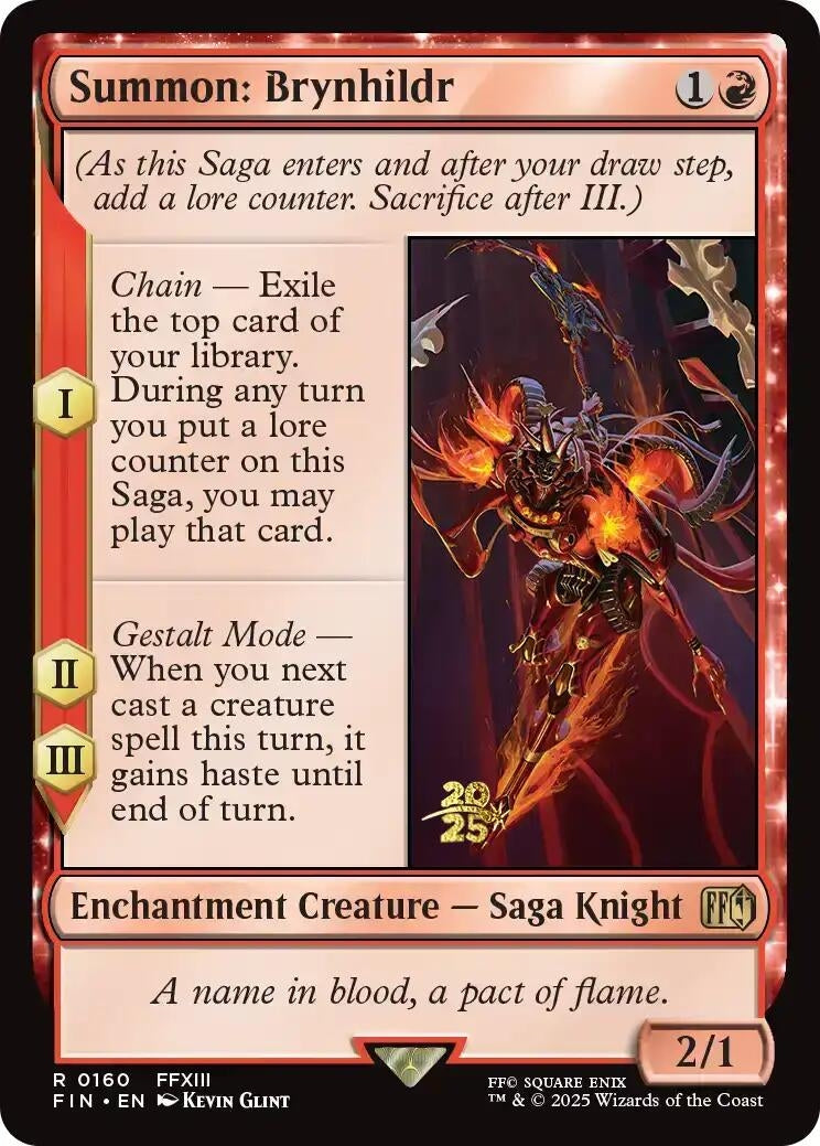 Image for Summon: Brynhildr (160) - Magic: The Gathering