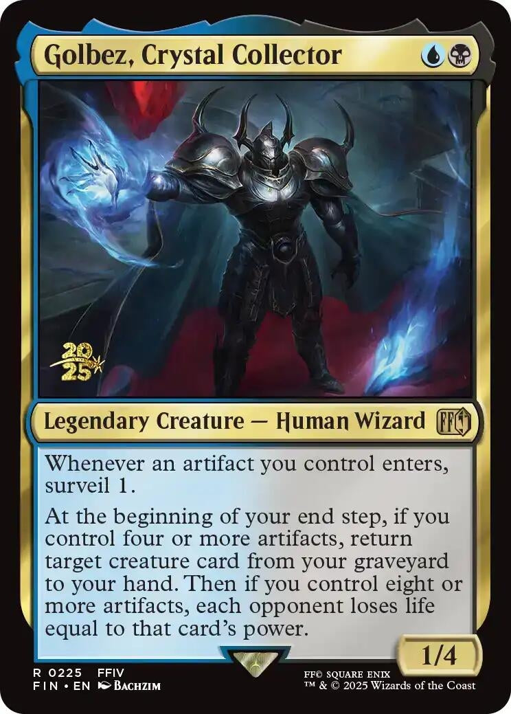 Image for Golbez, Crystal Collector (225) - Magic: The Gathering