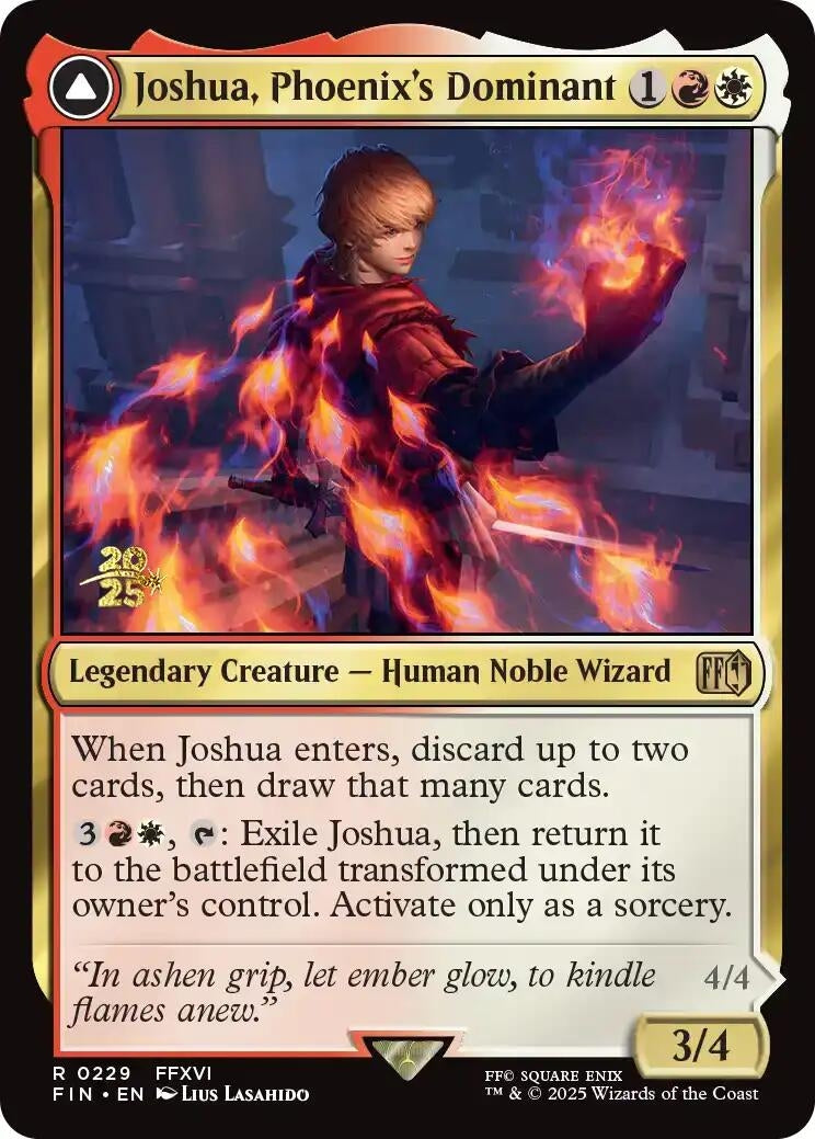 Image for Joshua, Phoenix's Dominant (229) - Magic: The Gathering