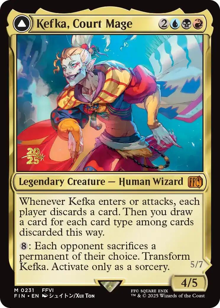Image for Kefka, Court Mage (231) - Magic: The Gathering