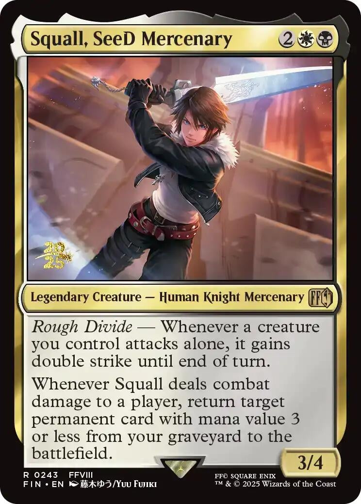Image for Squall, SeeD Mercenary (243) - Magic: The Gathering