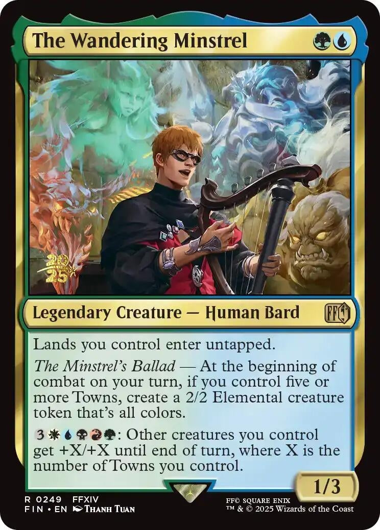 Image for The Wandering Minstrel (249) - Magic: The Gathering