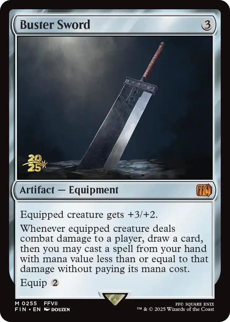 Image for Buster Sword (255) - Magic: The Gathering