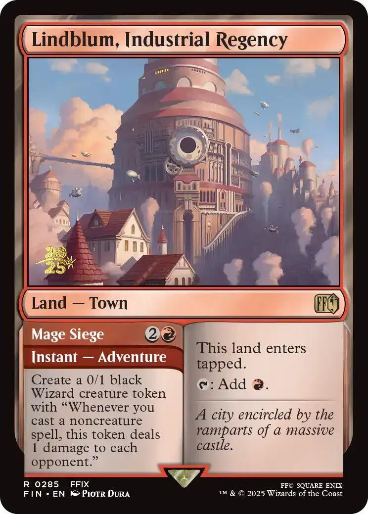 Image for Lindblum, Industrial Regency (285) - Magic: The Gathering