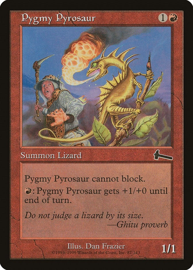 Image for Pygmy Pyrosaur (87) - Magic: The Gathering