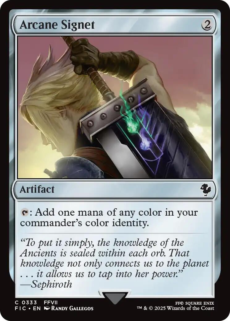 Image for Arcane Signet (0333) (Surge Foil) (333) - Magic: The Gathering