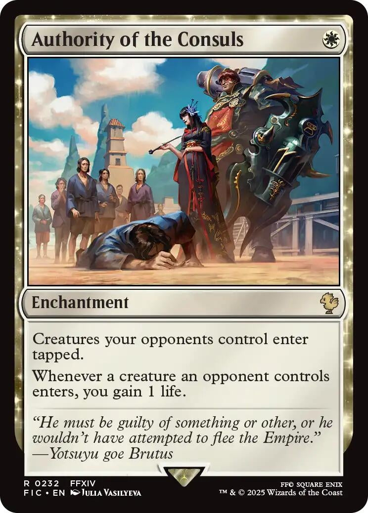 Image for Authority of the Consuls (Surge Foil) (232) - Magic: The Gathering