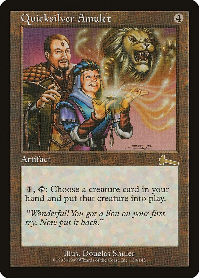 Image for Quicksilver Amulet (130) - Magic: The Gathering