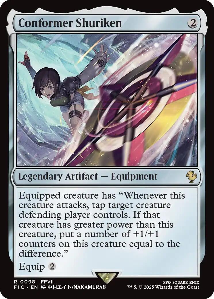 Image for Conformer Shuriken (Surge Foil) (98) (FIC) - Magic: The Gathering
