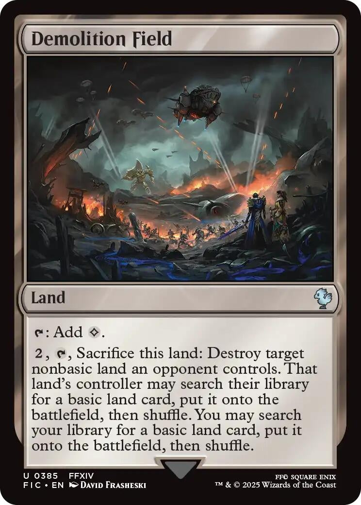 Image for Demolition Field (Surge Foil) (385) - Magic: The Gathering