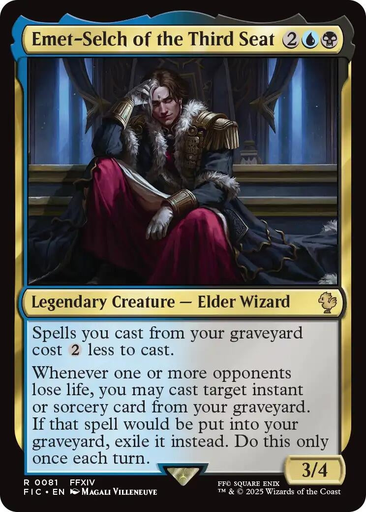 Image for Emet-Selch of the Third Seat (Surge Foil) (81) - Magic: The Gathering