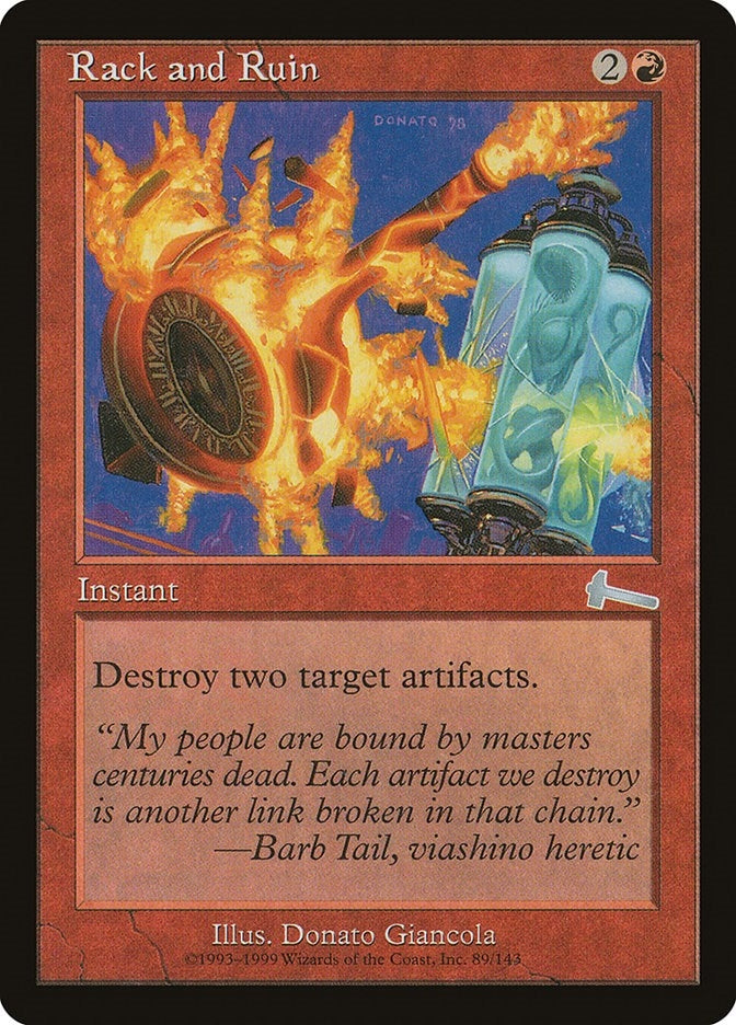 Image for Rack and Ruin (89) - Magic: The Gathering