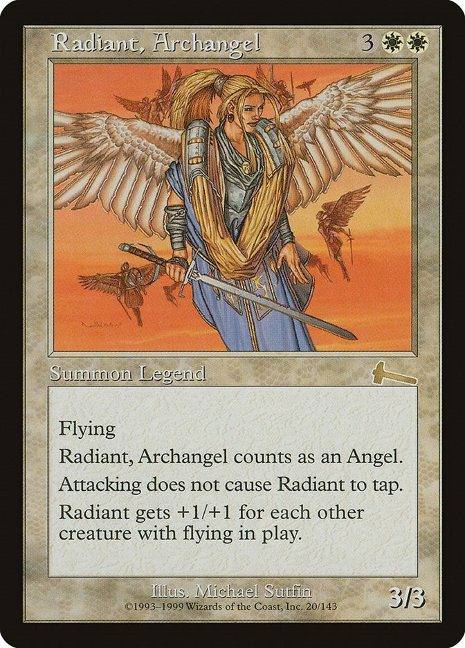 Image for Radiant, Archangel (20) - Magic: The Gathering
