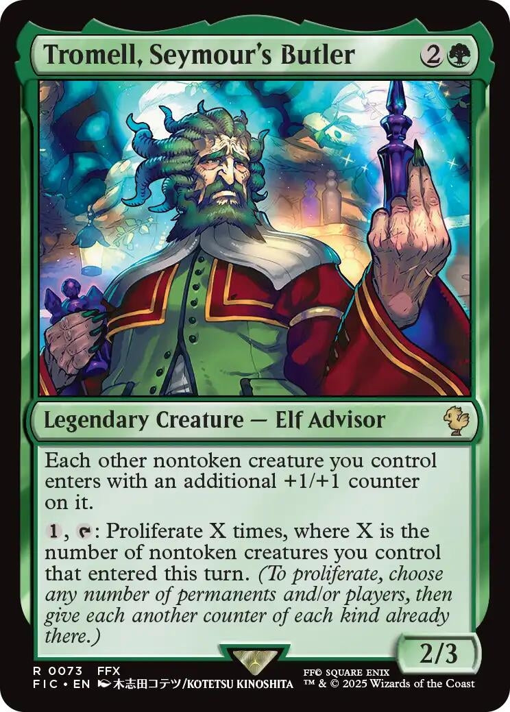 Image for Tromell, Seymour's Butler (Surge Foil) (73) - Magic: The Gathering