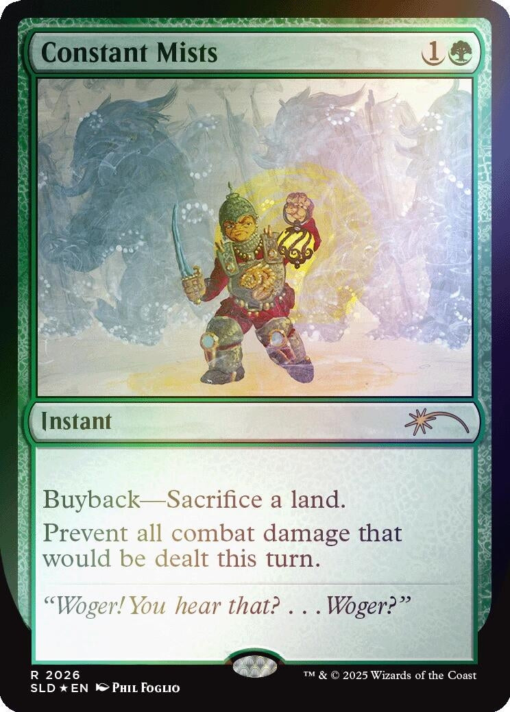 Image for Constant Mists (2026) (Rainbow Foil) (2026) (SLD) - Magic: The Gathering