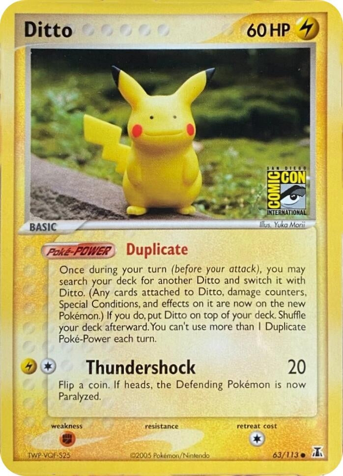 Image for Ditto - 39/113 (SDCC Stamp) (39/113) (MCAP) - Pokemon