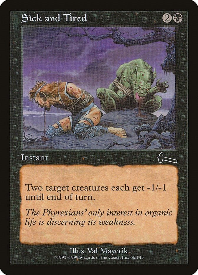 Image for Sick and Tired (66) - Magic: The Gathering