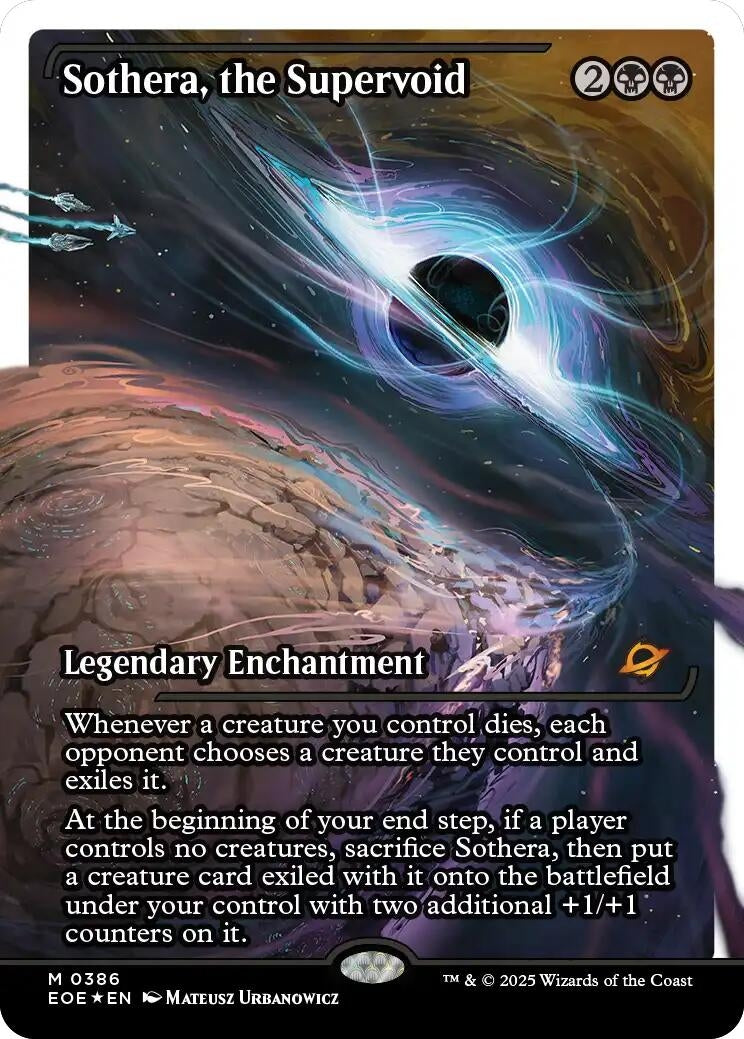 Image for Sothera, the Supervoid (Showcase) (Fracture Foil) (386) - Magic: The Gathering
