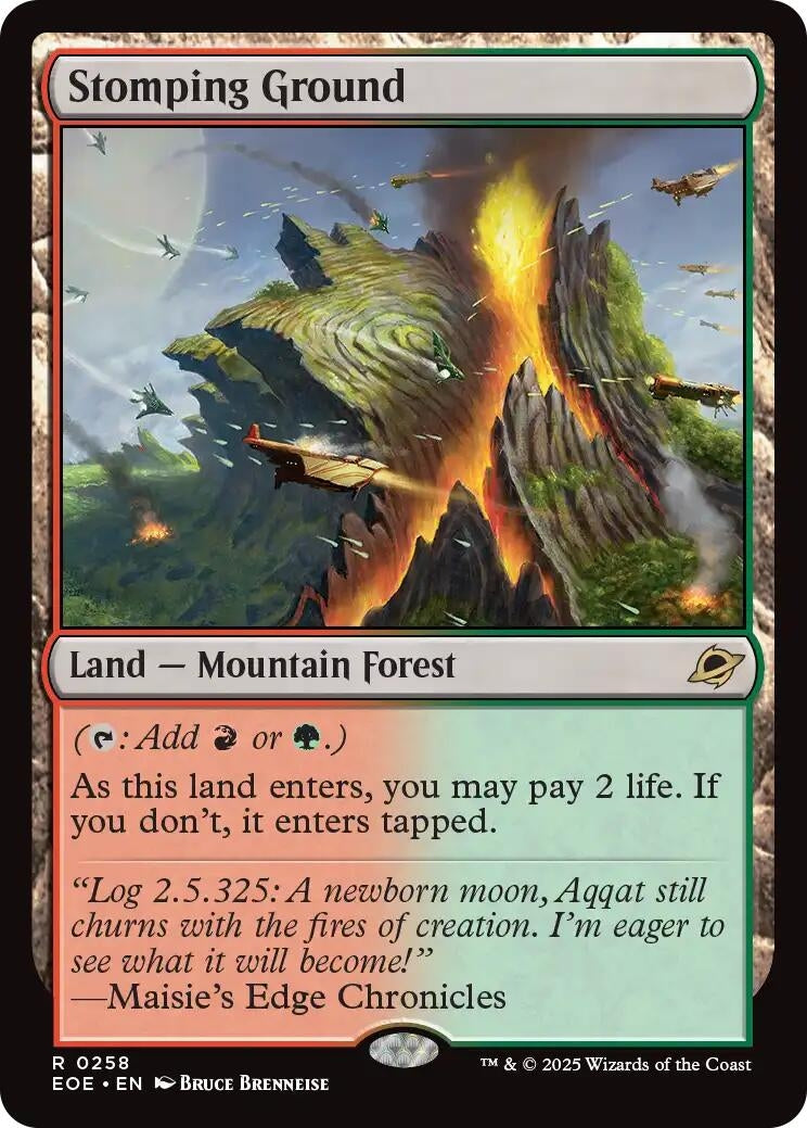 Image for Stomping Ground (258) - Magic: The Gathering