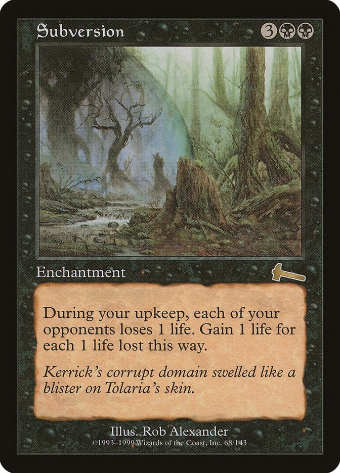 Image for Subversion (68) - Magic: The Gathering