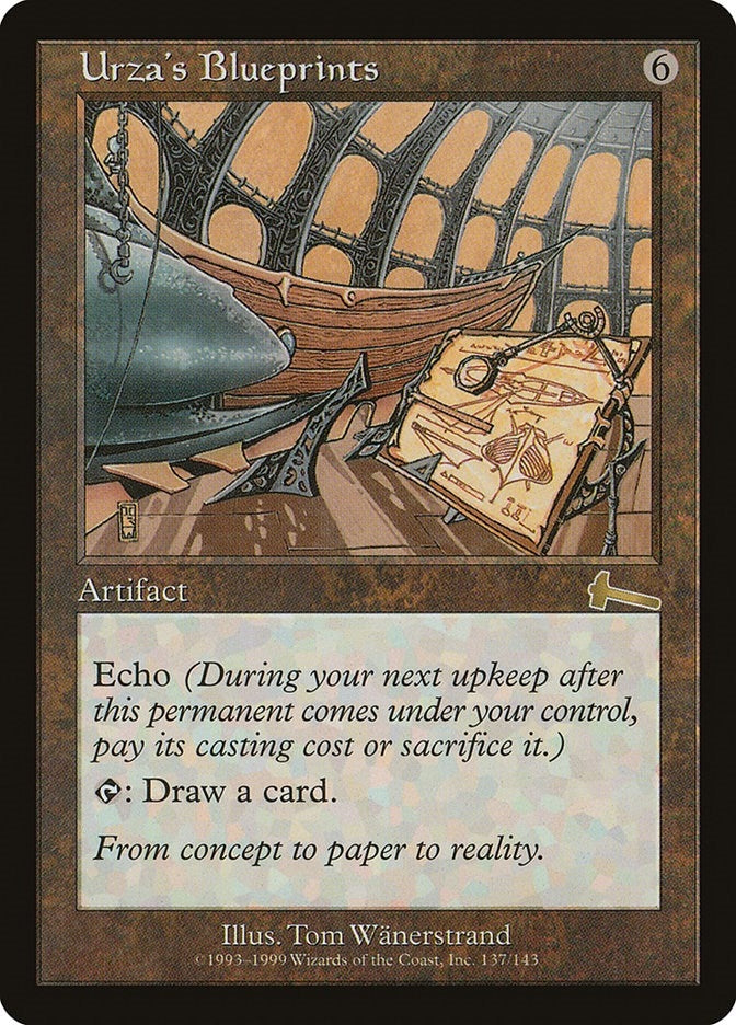 Image for Urza's Blueprints (137) - Magic: The Gathering