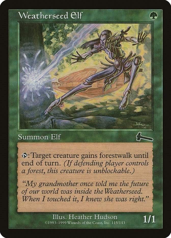 Image for Weatherseed Elf (115) - Magic: The Gathering