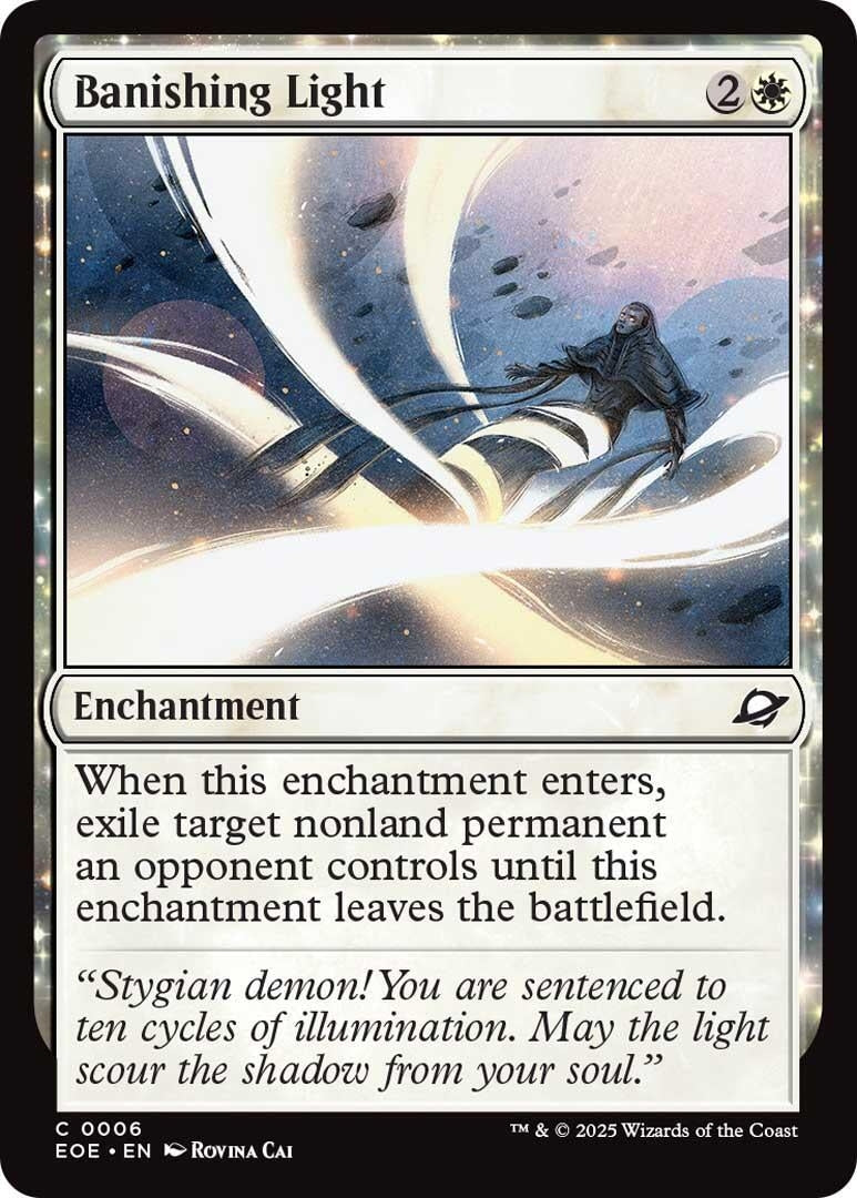 Image for Banishing Light (6) - Magic: The Gathering