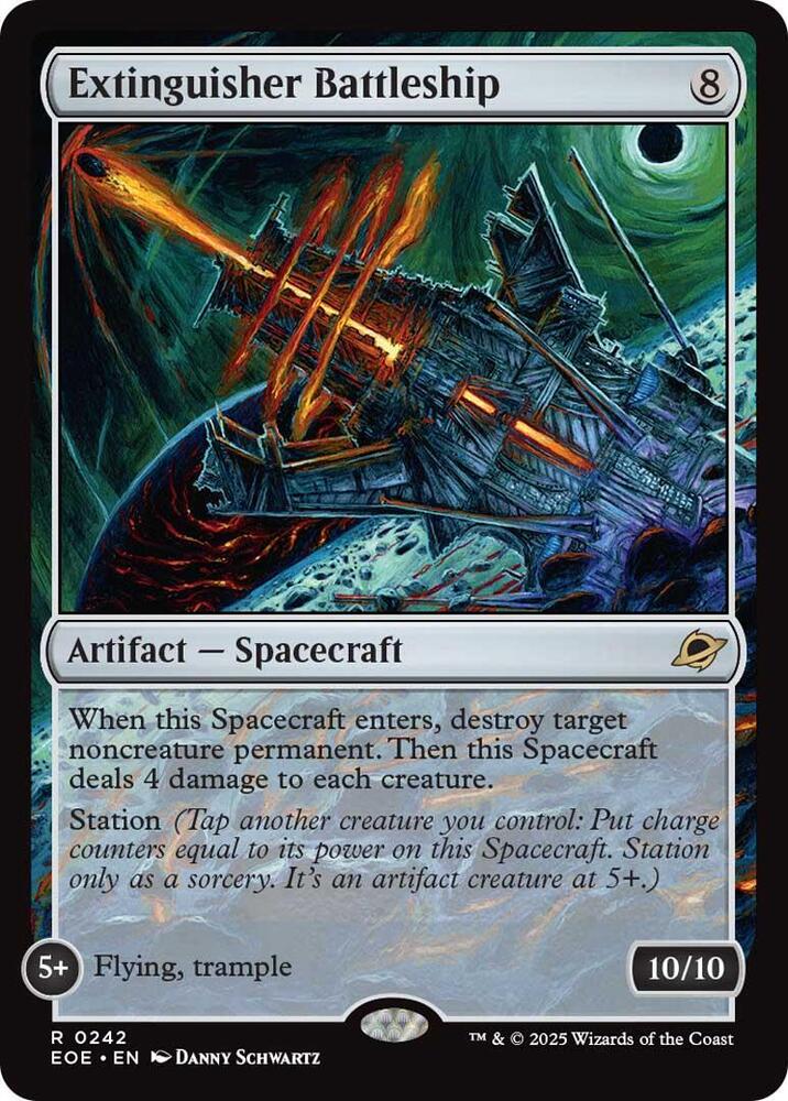 Image for Extinguisher Battleship (242) - Magic: The Gathering